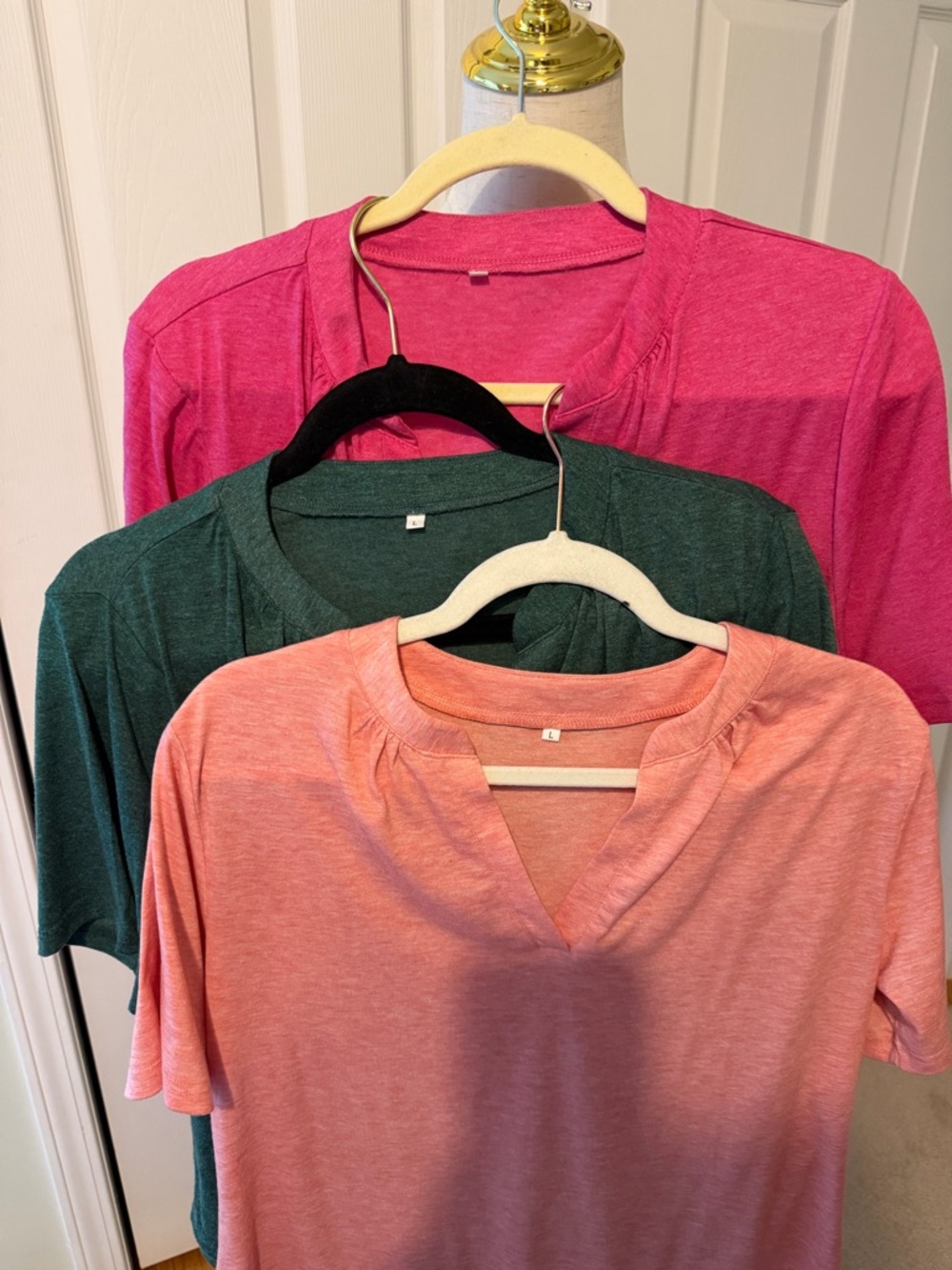 Tee shirt tunic set of 3